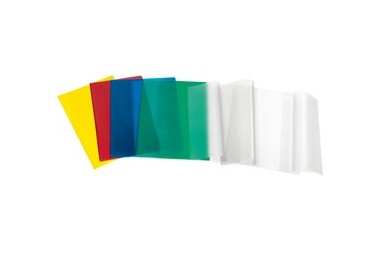 Coprimaxi satinato PVC goffrato rosso c/alette 21x30cm RiPlast