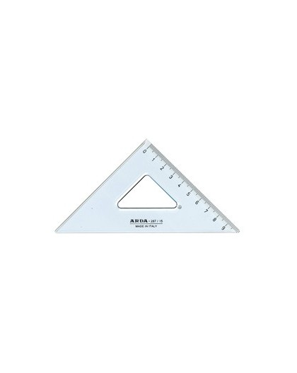 SQUADRA UNI ARDA 45° 15CM