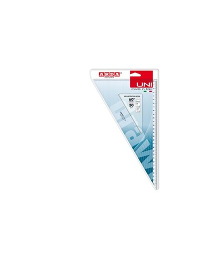 SQUADRA UNI ARDA 60° 30 CM