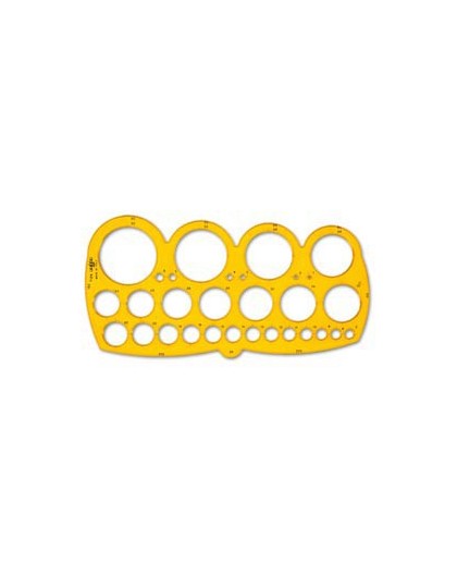 MASCHERA ARDA CERCHI C/SMUSSO 1/55MM