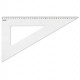 SQUADRA PROFIL ALLUMINIO 60° 35CM ARDA