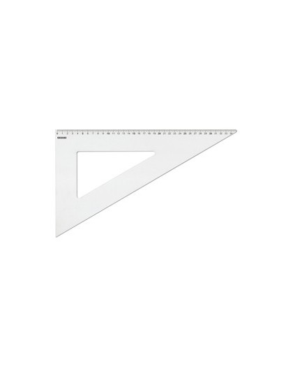 SQUADRA PROFIL ALLUMINIO 60° 35CM ARDA