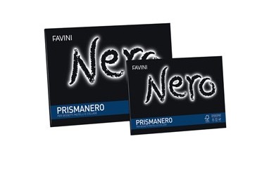Album PRISMANERO 10fg 128gr 24x33cm monoruvido FAVINI