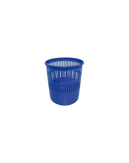 CESTINO GETTACARTE 12LT BLU TRAFORATO 4119 ARDA