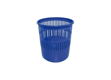 CESTINO GETTACARTE 12LT BLU TRAFORATO 4119 ARDA