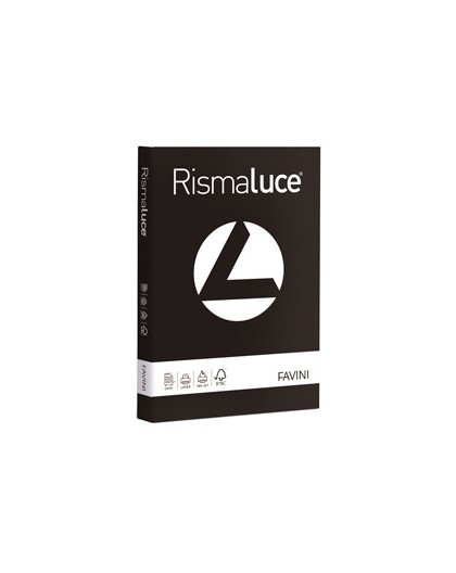 Carta RISMALUCE 200gr A4 125fg nero 63 FAVINI