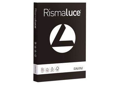 Carta RISMALUCE 200gr A3 125fg nero 63 FAVINI