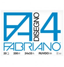 ALBUM FABRIANO4 (24X33CM) 200GR 20FG RUVIDO