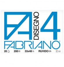 ALBUM FABRIANO4 (33X48CM) 200GR 20FG RUVIDO