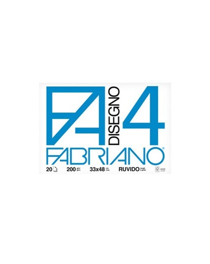 ALBUM FABRIANO4 (33X48CM) 200GR 20FG RUVIDO