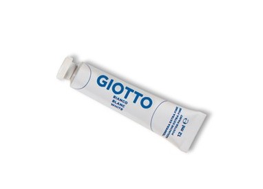 TEMPERA GIOTTO TUBO 4 (12ML) BIANCO 01