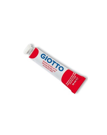 TEMPERA GIOTTO TUBO 4 (12ML) ROSSO SCARLATTO 08