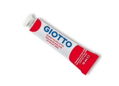 TEMPERA GIOTTO TUBO 4 (12ML) ROSSO SCARLATTO 08