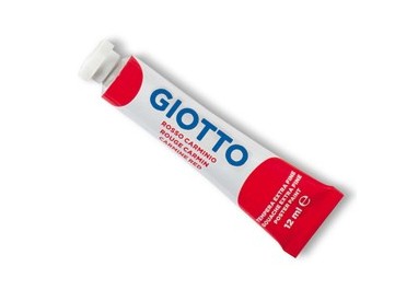 TEMPERA GIOTTO TUBO 4 (12ML) ROSSO CARMINIO 09