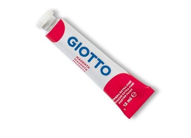 TEMPERA GIOTTO TUBO 4 (12ML) ROSSO MAGENTA 10