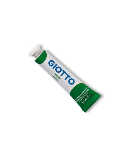 TEMPERA GIOTTO TUBO 4 (12ML) VERDE 12