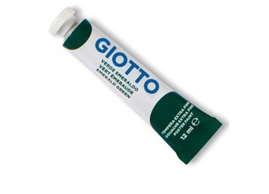 TEMPERA GIOTTO TUBO 4 (12ML) VERDE SMERALDO 14