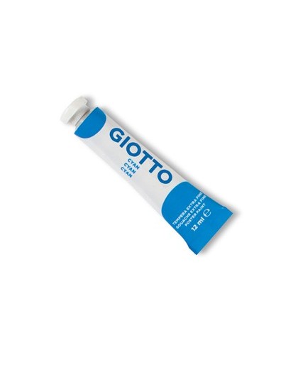 TEMPERA GIOTTO TUBO 4 (12ML) CYANO 15