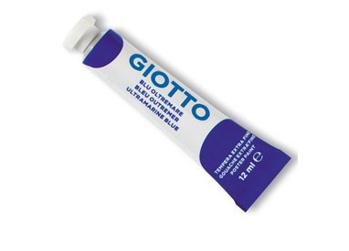 TEMPERA GIOTTO TUBO 4 (12ML) BLU OLTREMARE 17
