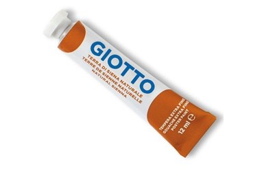 TEMPERA GIOTTO TUBO 4 (12ML) TERRA DI SIENA NATURALE 20