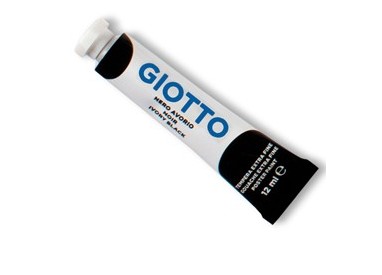 TEMPERA GIOTTO TUBO 4 (12ML) NERO 24