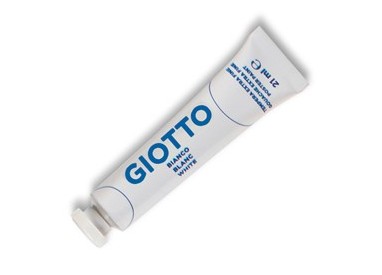 TEMPERA GIOTTO TUBO 7 (21ML) BIANCO 01