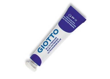 TEMPERA GIOTTO TUBO 7 (21ML) BLU OLTREMARE 17