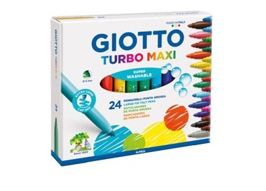 ASTUCCIO 24 PENNARELLI TURBOMAXI GIOTTO