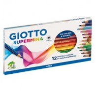 ASTUCCIO 12 PASTELLI SUPERMINA GIOTTO