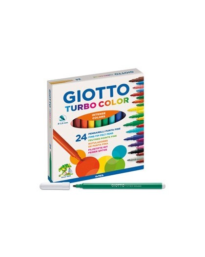 ASTUCCIO 24 PENNARELLI TURBOCOLOR GIOTTO