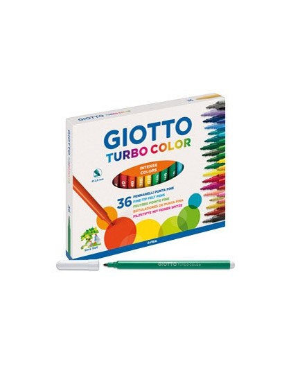 ASTUCCIO 36 PENNARELLI TURBOCOLOR GIOTTO