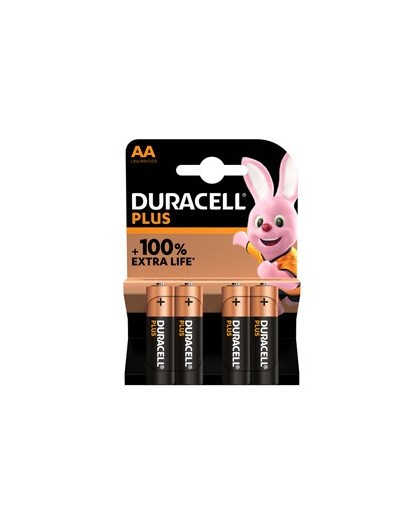 Blister 4 pile MN1500 Duracell PLUS 100 - STILO AA