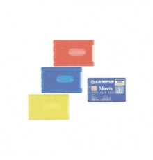 BUSTA PORTA CARDS 8,5X5,4 02/7828 PVC RIGIDO COL.ASSORTITI FAVORIT