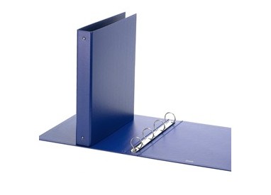 Raccoglitore Europa 4010 22x30mm 4R dorso 30 blu Favorit