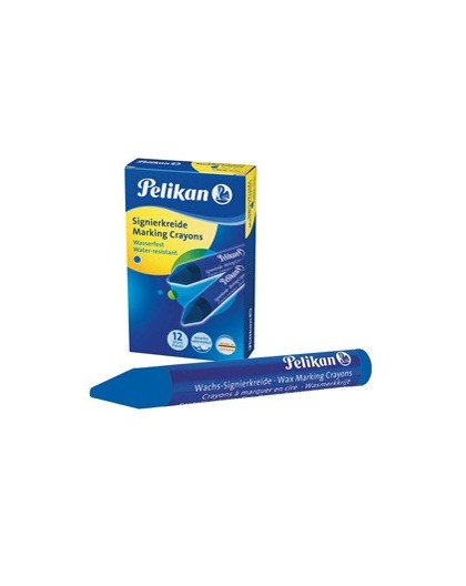 SCATOLA 12 PASTELLI INDUSTRIALI 762 BLU PELIKAN