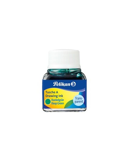 INCHIOSTRO DI CHINA 523 VERDE SCURO 7 10ML PELIKAN