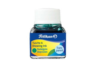 INCHIOSTRO DI CHINA 523 VERDE SCURO 7 10ML PELIKAN