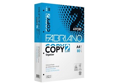 CARTA COPY4 A4 80GR 500FG 4FORI FABRIANO