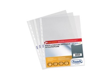 50 BUSTE FORATE 22X30 1725/15 SUPERIOR B.A. FAVORIT