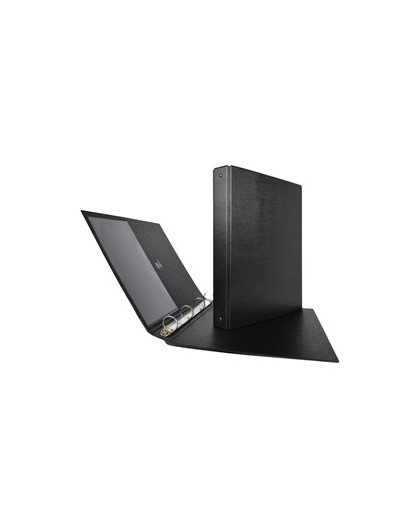 Raccoglitore STELVIO 16 A4 4R nero 22x30cm SEI ROTA