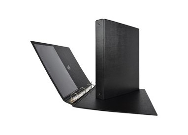 Raccoglitore STELVIO 16 A4 4R nero 22x30cm SEI ROTA