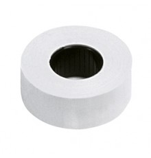 10 ROTOLI DA 1000 ETICHETTE 21X12 BIANCHE PERM. ART.165 X LEBEZ 200