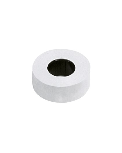 10 ROTOLI DA 1000 ETICHETTE 21X12 BIANCHE PERM. ART.165 X LEBEZ 200
