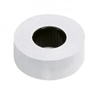 10 ROTOLI DA 1000 ETICHETTE 21X12 BIANCHE PERM. ART.165 X LEBEZ 200