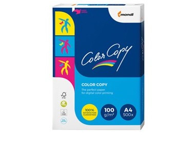 CARTA BIANCA COLOR COPY A4 210x297mm 100gr 500fg MONDI