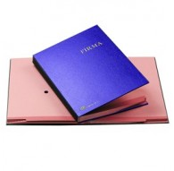 LIBRO FIRMA 14 PAGINE BLU 24X34CM 614-E FRASCHINI