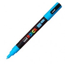 Marcatore UNI POSCA PC3M p.fine 0,9-1,3mm azzurro UNI MITSUBISHI