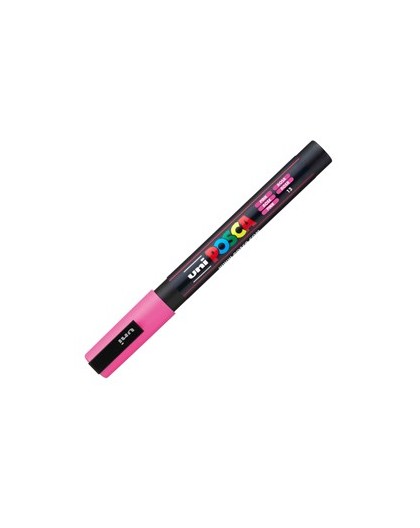 Marcatore UNI POSCA PC3M p.fine 0,9-1,3mm rosa UNI MITSUBISHI