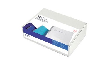 SCATOLA 100 DORSI METALLO 7,9MM BIANCO 34 ANELLI PASSO 3:1