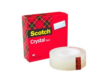 NASTRO ADESIVO Scotch® CRYSTAL CLEAR 600 33MTX19MM